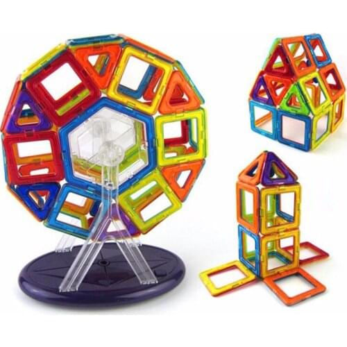 Big Size Magnetic Blocks Building Construction Toys Magnetic Designer for Children Magnet Games Educational toy For Kids Gifts