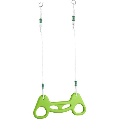 80kg Kids Trapeze Bar Swingset Gymnastic Rings Swing Playground Garden Park Activity Toy Indoor Outdoor Sports