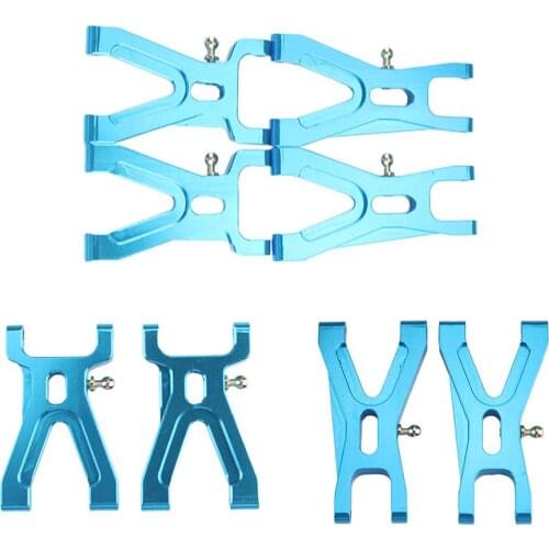 Upgrade Suspension Arm & Front/Rear Hub Parts Kit For WLtoys A959 A979 A959-B A979-B RC Car Replacements