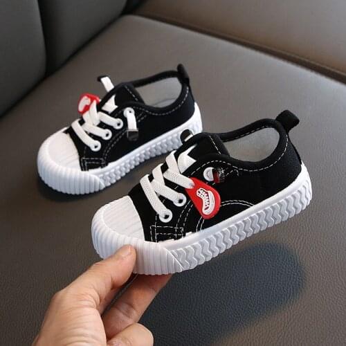Toddler Baby Shoes Sneaker Anti-slip Soft Sole Toddler Canvas Shoes Soft Soled Non-slip Footwear Crib Shoes