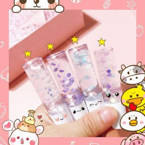 Transparent Lip Gloss Shimmer Moisturizer Clear Lips Cosmetics Plumper Liquid Oil Makeup Lipstick Lipgloss Long Lasting 3ml
