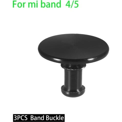 3PCS Band Buckle Sport For Mi Band 4/5 Bracelet Replacement Watch Band Strap Buckle For Mi Band 5 Replacement Accessories