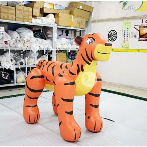 Advertising Printing Large Quantities Of Novel PVC Material Inflatable Cartoon Inflatable Tiger