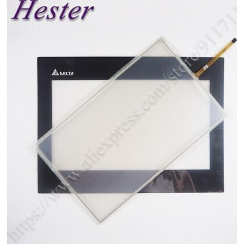Touch Glass Screen for Delta DOP-B10S615 Touch Panel Digitizer for DOP-B10S615 Touchpad with Front Overlay Protective Film