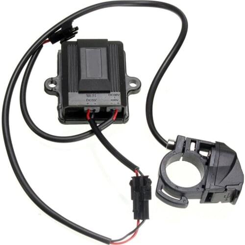 USB Port Electric Car Bicycle Dynamo Generator Charger Adapter for 36-100V electric car