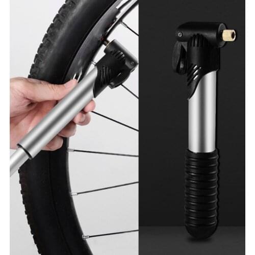 Bike Pump Mini Portable Stainless Steel Multifunction Bicycle Tool Set Inflator for Basketball Football насос для велосипеда