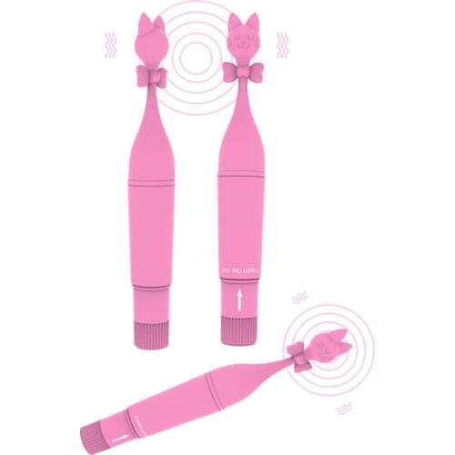 Clitoris vibrator magic wand Lick Clitoris Vagina Stimulator Nipple Massager Orgasm Vibrating Sticks Sex Toys for Women G-Spot