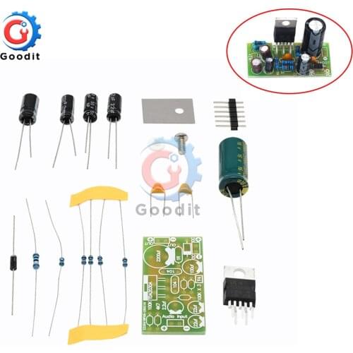 2Pcs/Lot DC 9V-24V TDA2030A Electronic Audio Power Amplifier Board Module Mono 18W Computer Active Speakers DIY Kit