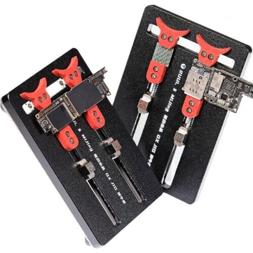 2UUL&Mijing High Precision Multifunction Mobile Phone Motherboard Repair Fixture For iPhone/Pad PC CPU Chip PCB Soldering Repair