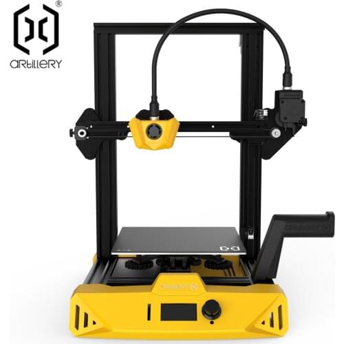 2021 Newest Artillery 3d Printer Hornet Exclusive Ultra-Quiet Stepper Driver 3D Printing Yellow & Black Color Filament Sensor