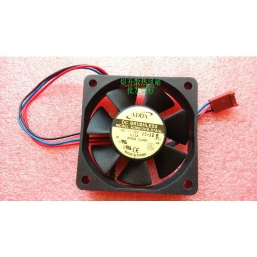 ADDA AD0612HB-D76GL DC 12V 6CM 60*60*15mm 60mm brushless cooling fan