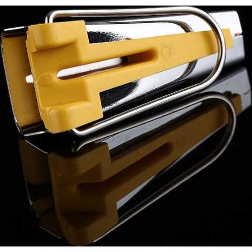 Pulaqi 6/12/18/25mm 4 Different Sizes Sewing Accessories Household Sewing Tools Hemming Bias Binding Maker Belt Device Crimper