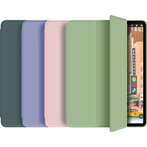 Tablet Case for IPad 10.2 2021 2020 9.7 Pro 10.5 Air 2 3 4 Smart Cover with Pencil Holder for I Pad 8th 7th 6th 10"2 Generation