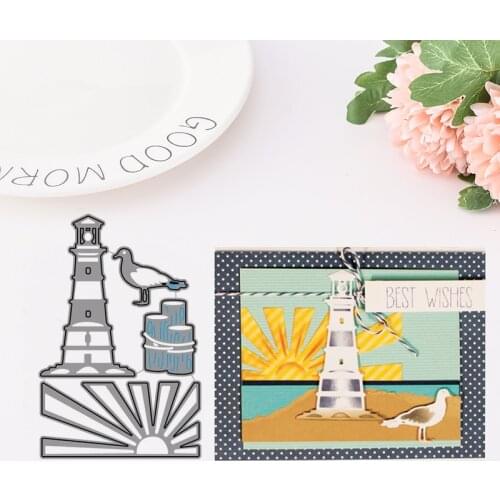 D-LITES SHORELINE ETCHED Metal Cutting Dies Embossing Scrapbooking Stencil Craft Cut Dies For DIY Card Handmade