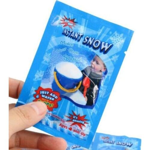 Artificial Snowflakes Magic Instant Snow powder Festival frozen Party supplies christmas decorations for home Wedding Snow D