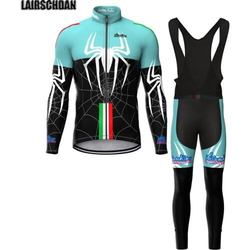LairschDan roupas ciclismo masculino 2021 summer breathable long sleeve cycling jersey set sport bicycle pants mtb bike clothing