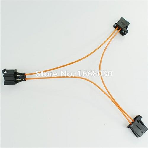 MOST Optic Fiber Jumper Cable Multimedia Connectors For Audi BMW Benz Porsche etc. Car accesories interior Car decoration