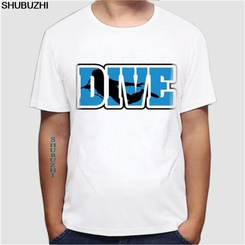 New Arrival Funny Clothing Casual Short Sleeve Tees Unisex More Size And Colors Dive Scuba Diver Male Best Selling T Shirt