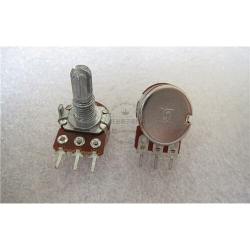 Original New 100% 16 Type single electric guitar amplifier audio volume potentiometer A500K 3pin handle length 15MM (SWITCH)