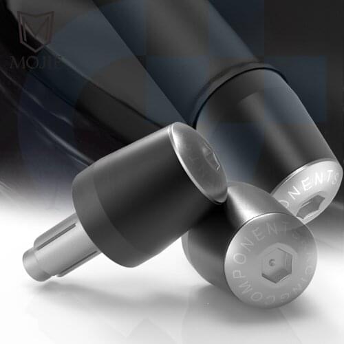 22MM Motorcycle Handlebar Grips Slider Cap Plug Hand Bar End For Kymco Suzuki GSXR GSR 600 750 SV650 Burgman 400 Bandit 600