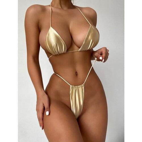 Sexy Lingerie for Women Sex Luxury Gold Erotic Costumes Sets Porn Sensual Womens Underwear Body Lenceria Eroticos Mujer