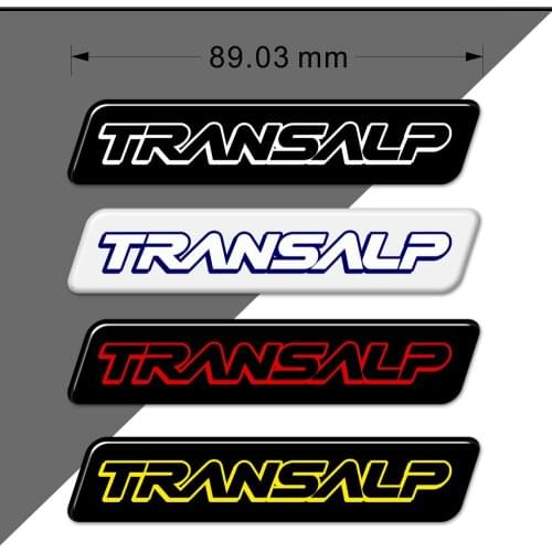 For HONDA TRANSALP Motorcycle Protection TANK Pad Protector Stickers Decal Gas Cap Emblem Badge Logo Fairing Fender