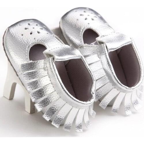 PU leather baby toddler first walker fringed hollow newborn girl soft shoes baby soft bottom casual shoes