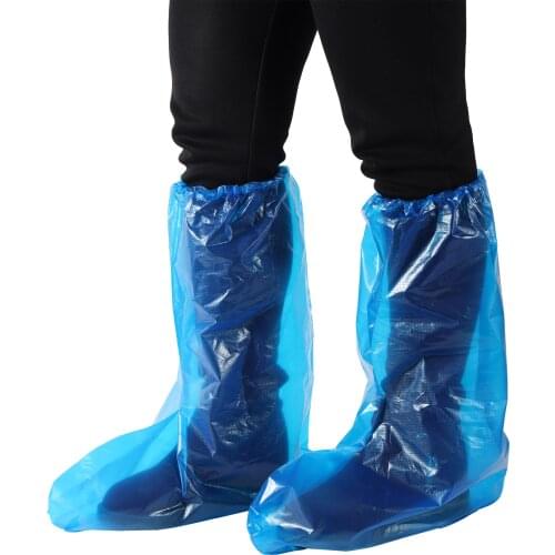 Disposable Shoe Covers Plastic Thick Waterproof Garden Irrigation Car Washing Outdoor Rainy Protection Overshoes 1Pair