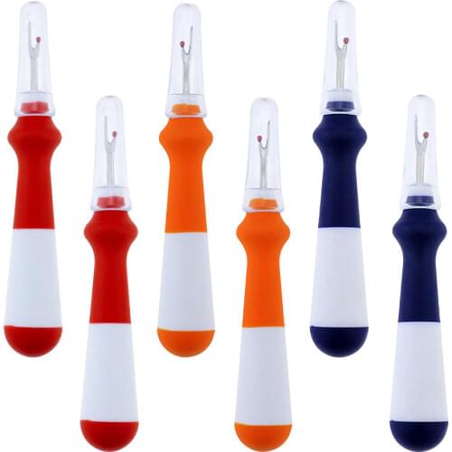 1 Piece Sharp Rubberized Seam Ripper Cross Stitch Sewing Tool Accessories Thread Cross-Stitch Sewing Thread Remover