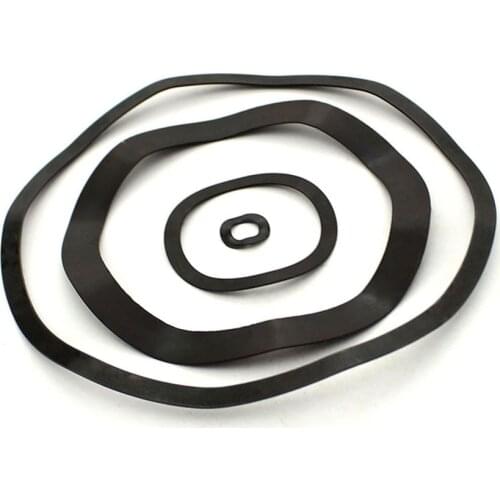 10-50Pcs Three Wave Crest / Wave Type Gasket / Wave Washer / Spring Washer M3 M4 M5 M6 M8 M10 M12 M14 M16 M19 M21 M24 M27