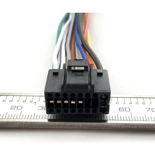 New Harness For BOSS PLANET AUDIO 16-PIN RADIO WIRE HARNESS STEREO POWER PLUG BACK CLIP