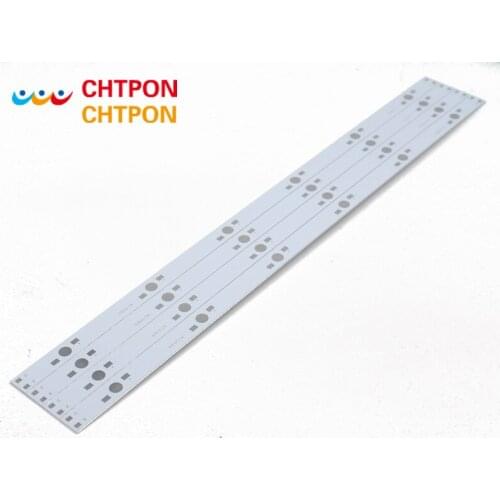 30CM x 1CM Aluminium PCB Circuit Board for 6 x 1w,3w,5w LED in Series 10PCS