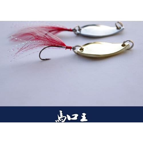 5Pcs Luya Lure Sequin Holographic Cicada Metal Spinner Spoon Fishing Lures 1.5g -5g Gold Silver Artificial Bait With Feather