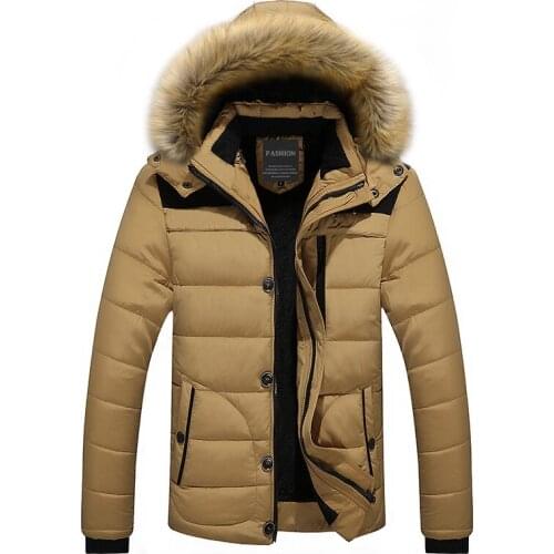 BOOERJUE Men's Jackets Parkas