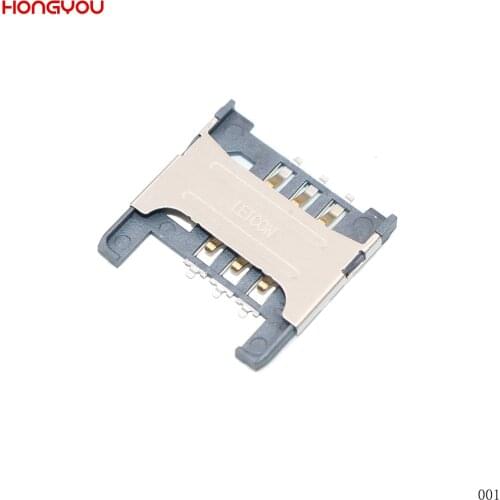 2PCS/Lot SIM Card Reader Holder Tray Slot Socket For Lenovo A298T A288T A336 / For ZTE V880