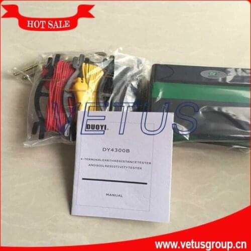 DY4300B 4 pole Soil Resistivity Meter of Digital Ground Resistance Tester