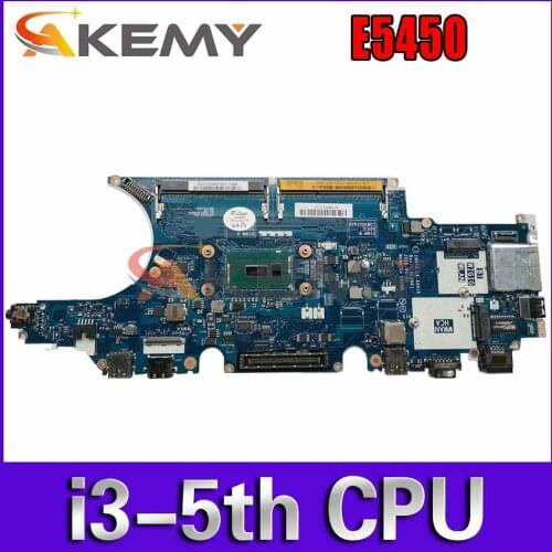 I3-5010U FOR Dell latitude E5450 Motherboard ZAM70 LA-A901P CN-07YWD9 7YWD9 07YWD9 Mainboard 100% tested