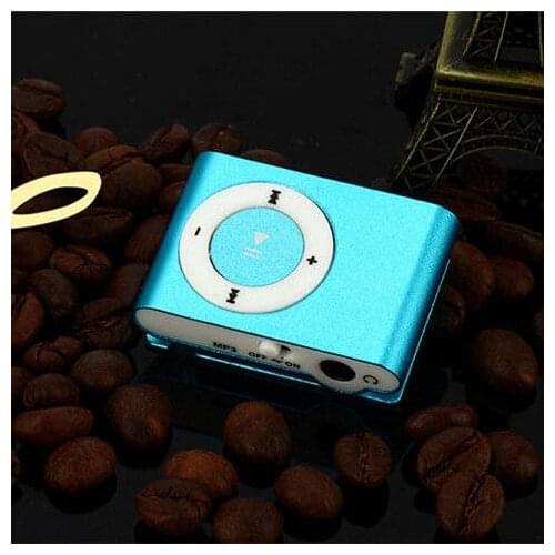 Buy 10 pieces Clip MP3 player built in music with retail box support tf card