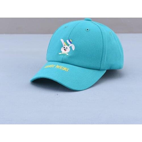 LDSLYJR new style Cute little rabbit cotton Casquette Baseball Cap Adjustable Snapback Hats for child boy and girl 88