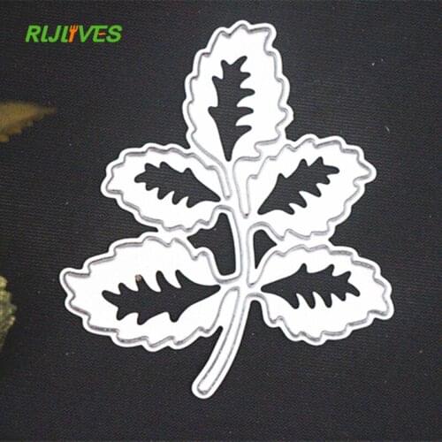 RLJLIVES Metal Cutting Dies Maple Leaf Scrapbook Card Album Paper Craft Decorative Embossing Cutter