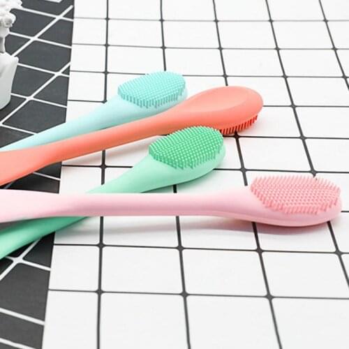 Soft Silicone Washing Remover Face Exfoliating Pore Cleaner Brush Soft Nose Brush Pore Cleaner Skin Care Massager Beauty TSCM1