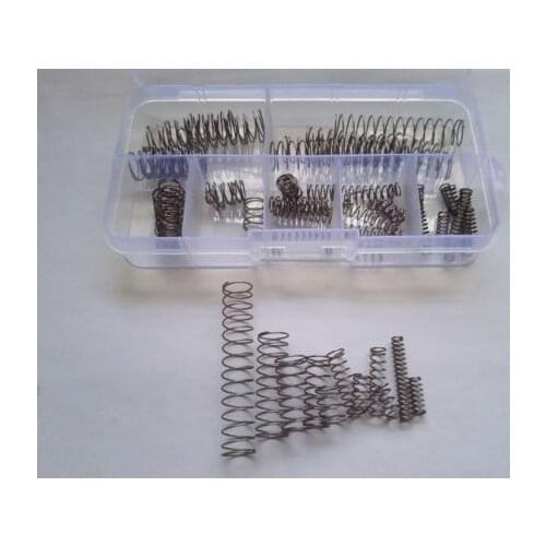 39pcs 0.5mm Wire Diameter Stainless Steel Compression Spring Springs Assortment