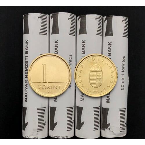 New Hungarian 1 Forint Coin Foreign Coin 2004 100% Real Original Coin Uncirculated Unc Collect Coins