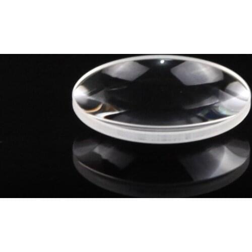 Optical Glass K9 Optics Plano Convex 15mm Diameter 161mm Focal Length DIY Projector Lenses Physics Experiment Teaching Tool