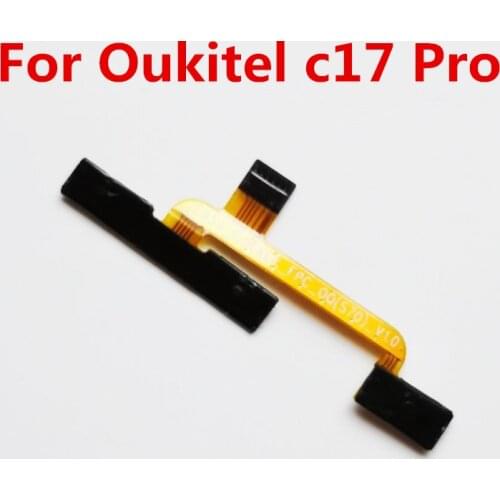 New Original Oukitel C17 PRO Cell Phone Side FPC Cable Power Volume Buttons Wire Flex Cable Repair Accessories
