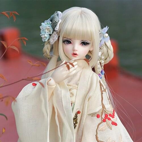 Top Quality 1/3 1/4 1/6 Bjd Wig High Temperature Antiquity Hairs SD DD MDD For Doll Accessories