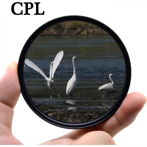 KnightX CPL polarizing Camera Lens Filter For Canon Sony Nikon d5100 18-135 d80 50d d600 color 1200d 52mm 55mm 58mm 67mm 77mm
