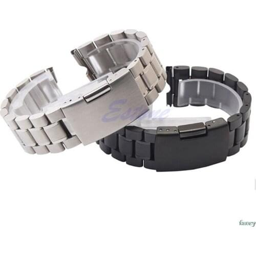 Premium Watch Band 22mm Watchbands Stainless Steel Watch Strap For Moto Motorola 360 Smart Watch + Tools
