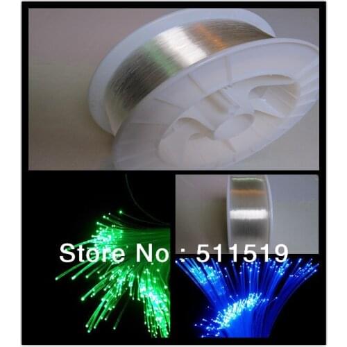 LED fiber optic light,end glow 2 mm fiber cable 350m /roll for optic light and plastic fiber optic chandelier