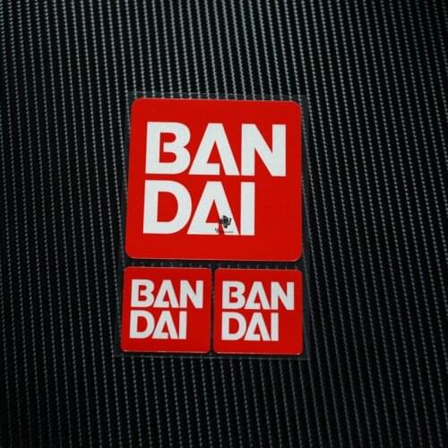 TD010 Free shipping BANDAI Cartoon Reflective Car Sticker Decals Motorcycle Racing Stickers Motorbike Helmet Windshield ATV